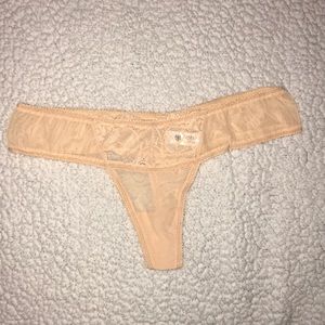 COPY - Ampere Beige Rose Thong Panties